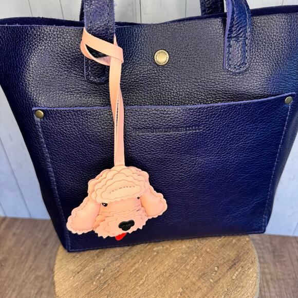 Pink Bag Charm Poodle Purse Charm Dog lover Goldendoodle Gift NEW FAST SHIP - Picture 4 of 10